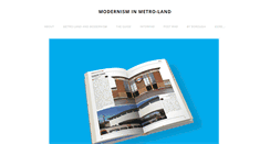 Desktop Screenshot of modernism-in-metroland.co.uk