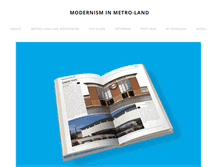 Tablet Screenshot of modernism-in-metroland.co.uk
